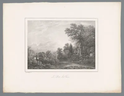 Gezicht op Cimetière du Père-Lachaise