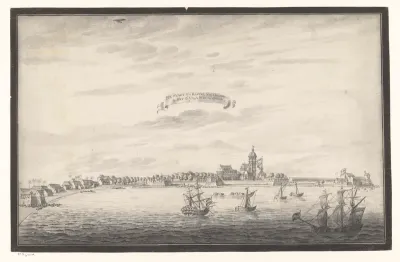 Gezicht op Colombo