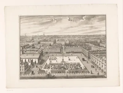 Gezicht op Covent Garden