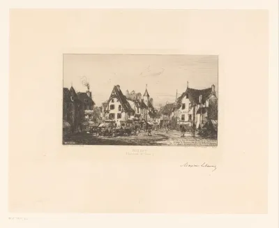 Gezicht op Cusset