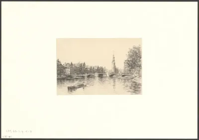 Gezicht op de Amstel
