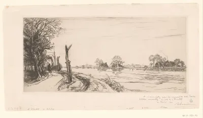 Gezicht op de Amstel