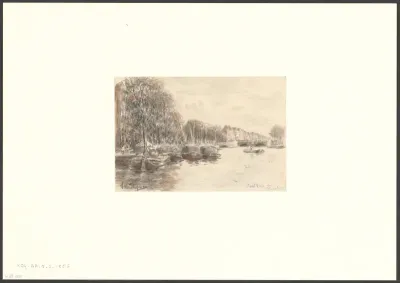 Gezicht op de Amstel