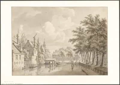 Gezicht op de Amstelgracht