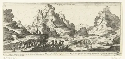 Gezicht op de berg Sinaï