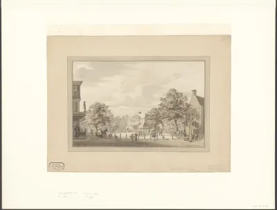Gezicht op de Botermarkt