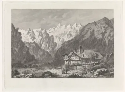 Gezicht op de Col du Géant
