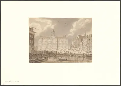 Gezicht op de Dam
