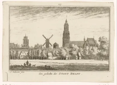 Gezicht op de Delft