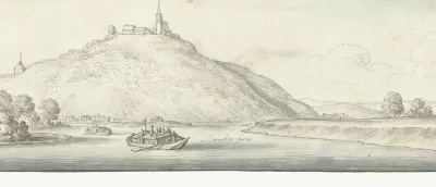 Gezicht op de Donau bij Ober-Alteich