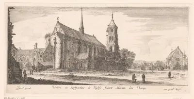 Gezicht op de Église Saint-Martin-des-Champs