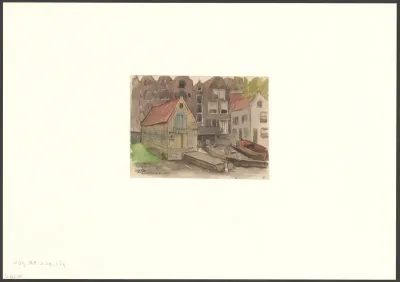 Gezicht op de Eilandsgracht