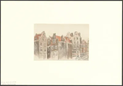 Gezicht op de Engelsesteeg