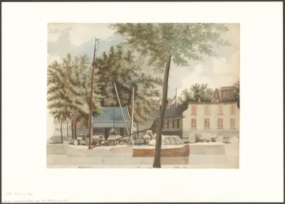 Gezicht op de Herenmarkt