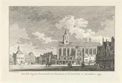 Gezicht op de Hof te Amersfoort, 1759