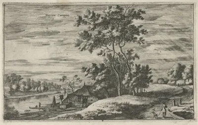 Gezicht op de IJssel bij Kampen