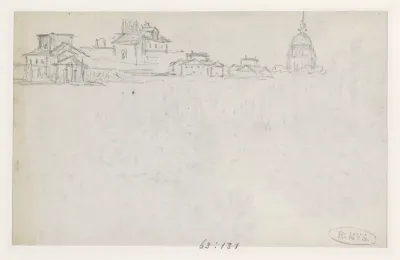 Gezicht op de Invalides
