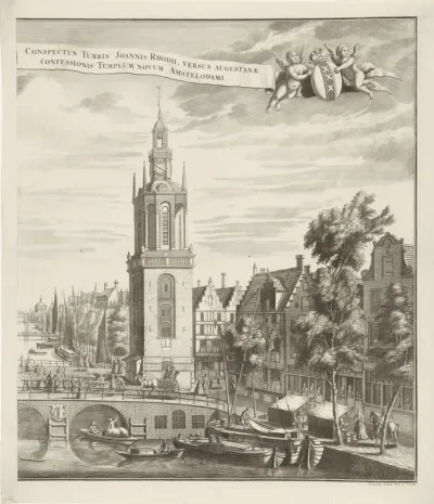 Gezicht op de Jan Roodenpoortstoren