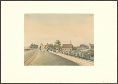 Gezicht op de Joodse Begraafplaats Zeeburg