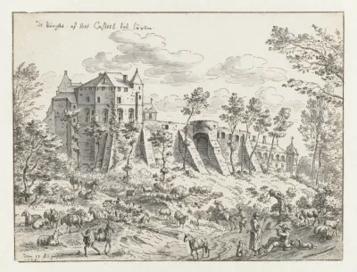 Gezicht op de Keizersberg bij Leuven