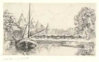 Gezicht op de Kloveniersburgwal