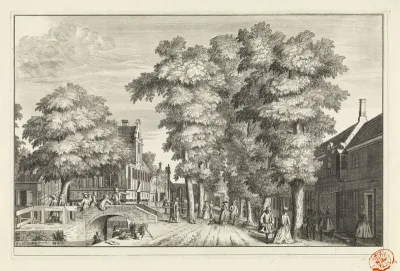 Gezicht op de Koepoortsweg te Hoorn