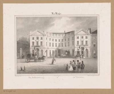 Gezicht op de Koninklijke Schouwburg
