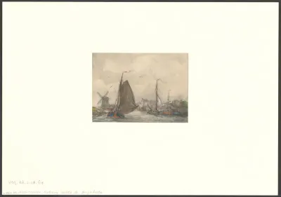 Gezicht op de Kostverlorenvaart en de Buyskade