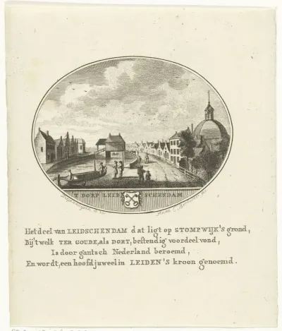 Gezicht op de Leidschendam te Stompwijk