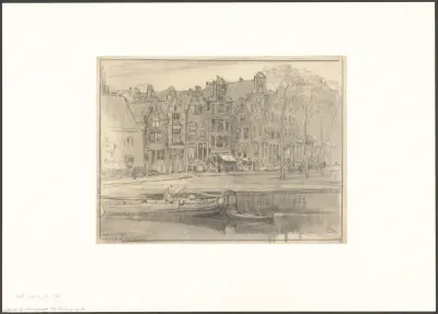 Gezicht op de Lindengracht