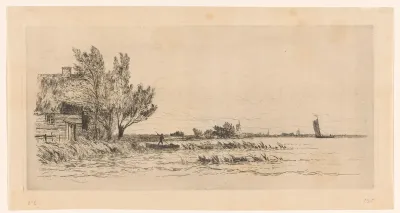 Gezicht op de Loosdrechtse Plassen