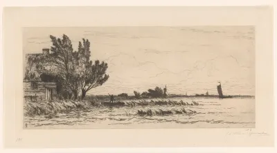 Gezicht op de Loosdrechtse Plassen