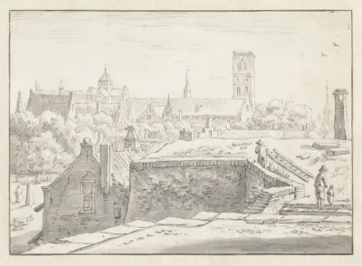 Gezicht op de Mariakerk