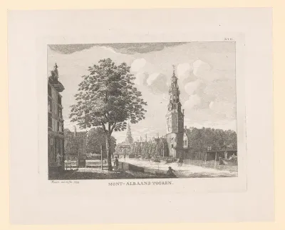 Gezicht op de Montelbaanstoren