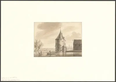 Gezicht op de Montelbaanstoren