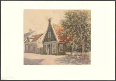 Gezicht op de Nieuwendammerdijk