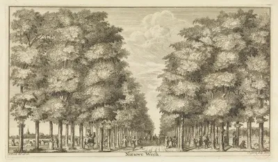 Gezicht op de Nieuweweg te Hoorn