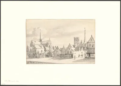 Gezicht op de Nieuwezijds Voorburgwal