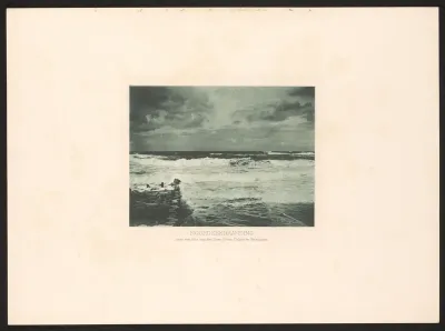Gezicht op de Noordzee