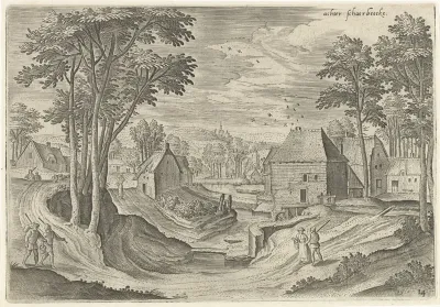 Gezicht op de omgeving van Schaarbeek