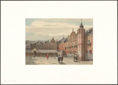 Gezicht op de Oudezijds Voorburgwal