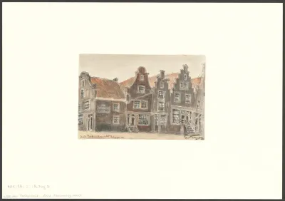 Gezicht op de Palmgracht, hoek Brouwersgracht