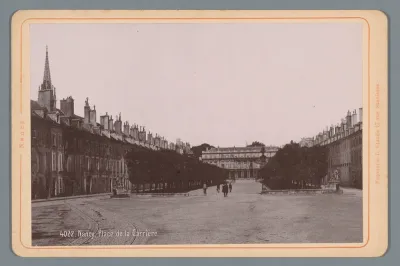 Gezicht op de Place de la Carrière te Nancy