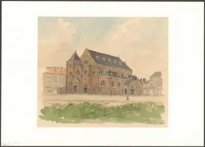 Gezicht op de Prinsessekerk