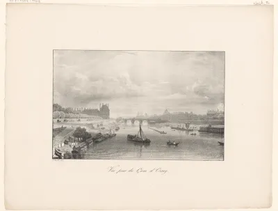 Gezicht op de Quai d'Orsay