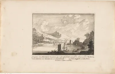 Gezicht op de Rijn tussen Boppard en Lahnstein