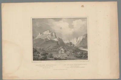Gezicht op de ruine van Ebernburg
