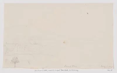 Gezicht op de Salak vanuit Pondok Gedé (?), West-Java