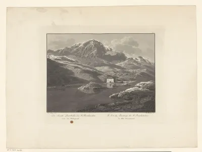 Gezicht op de San Bernardinopas