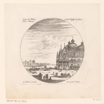 Gezicht op de San Marco